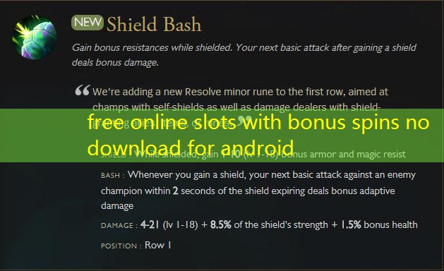 free online slots with bonus spins no download for android