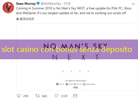 slot casino con bonus senza deposito
