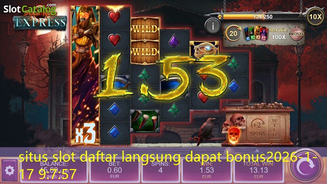 situs slot daftar langsung dapat bonus
